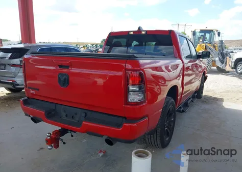 2022 Ram 1500 Big Horn 4X2 5'7 Box из США, поврежденный, VIN 1C6RREFT1NN178299